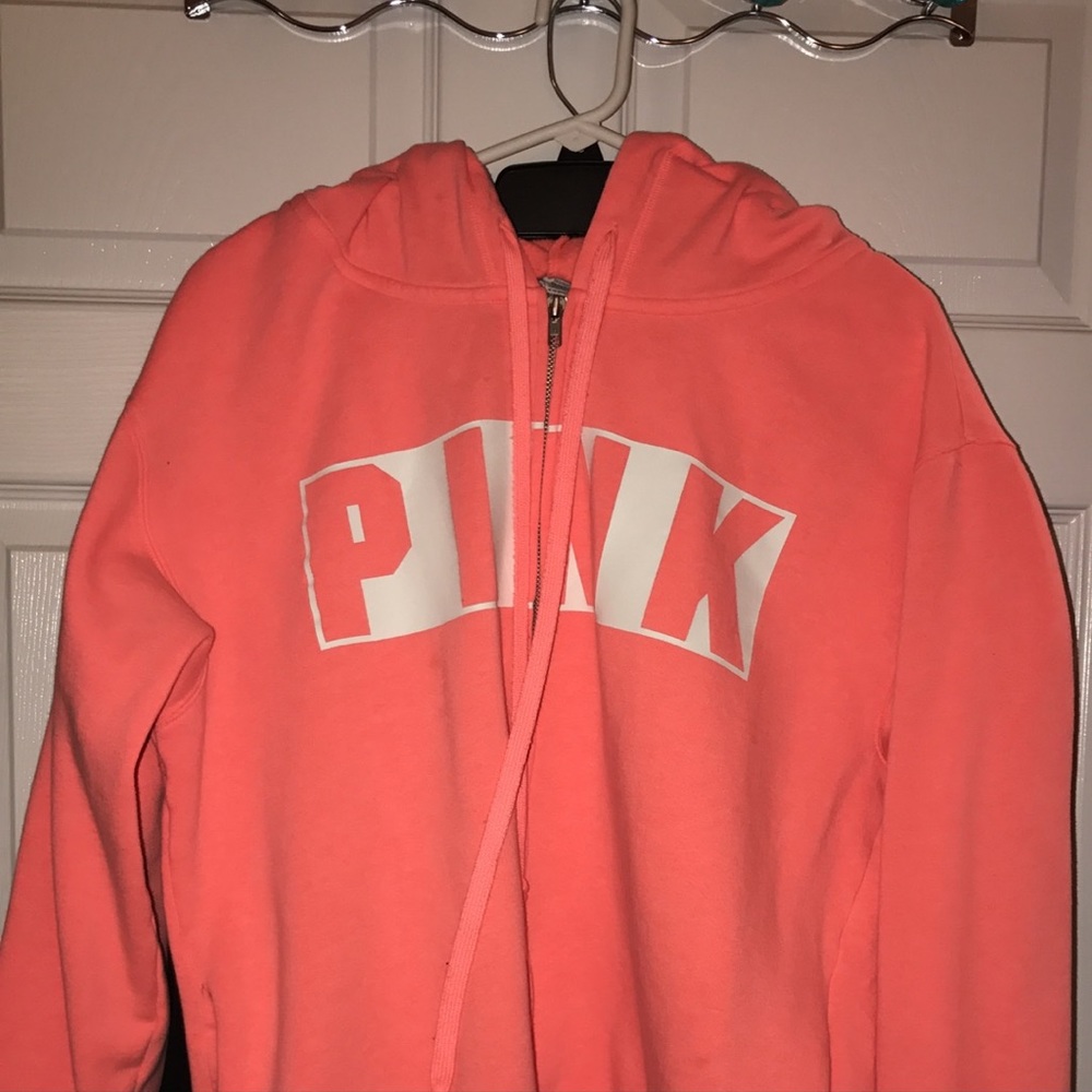 PINK zip up jacket